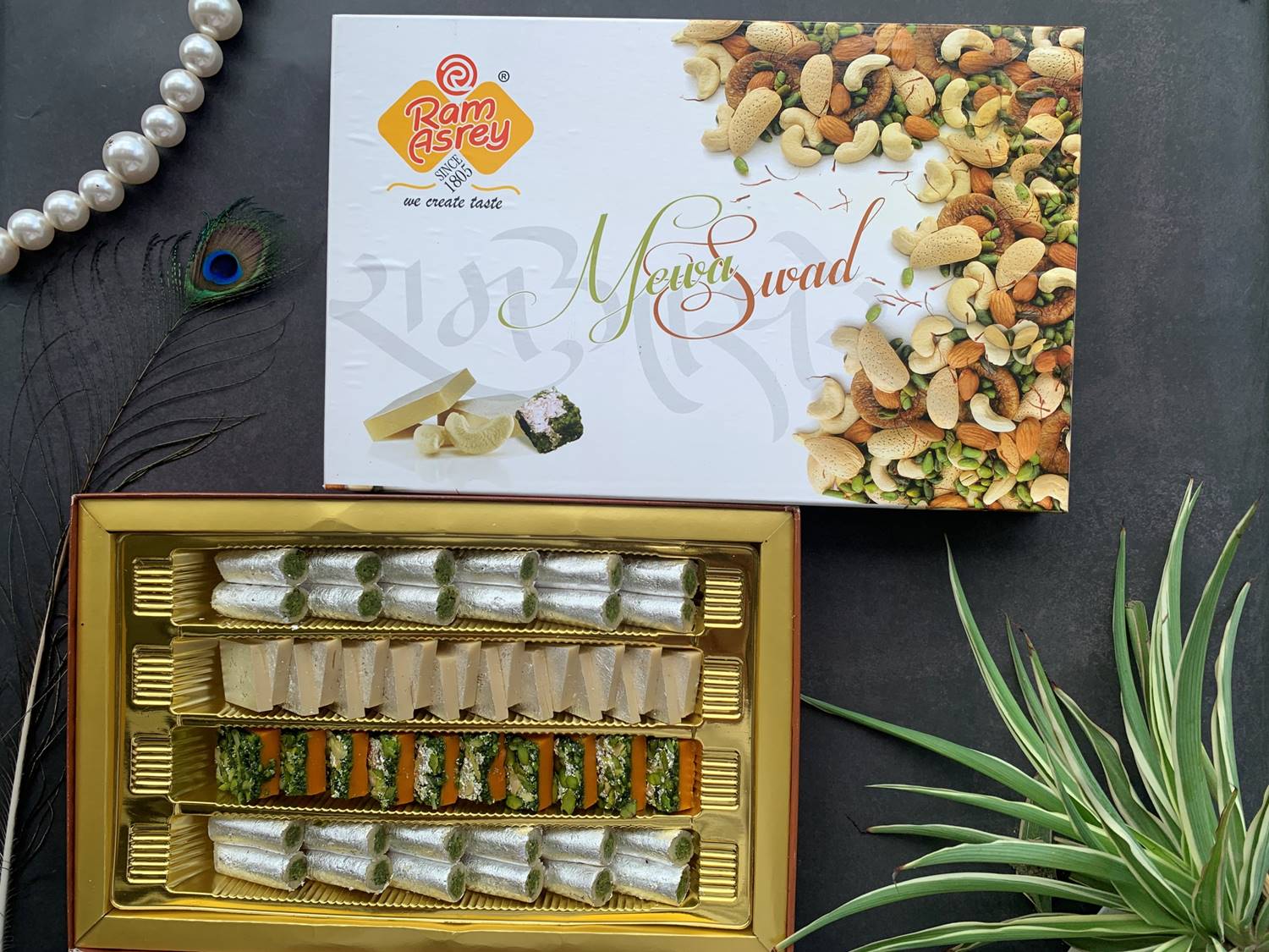 Assorted Kaju & Pista Sweets Collection