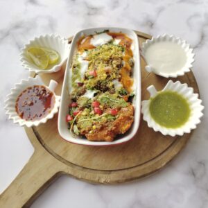 Aloo Tikki Chaat