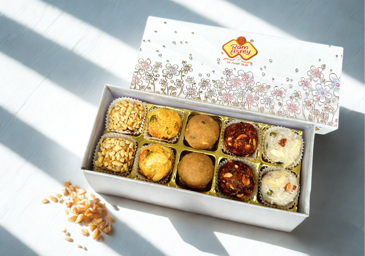 Sweet Rice Box Assorted Sweet Boxes Mini - 10 PC (Box 2) - Ram Asrey Sweets