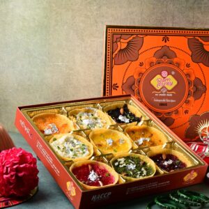 Navgrah Ghewar Assortment (9pcs)